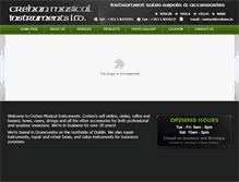 Tablet Screenshot of crehans.ie